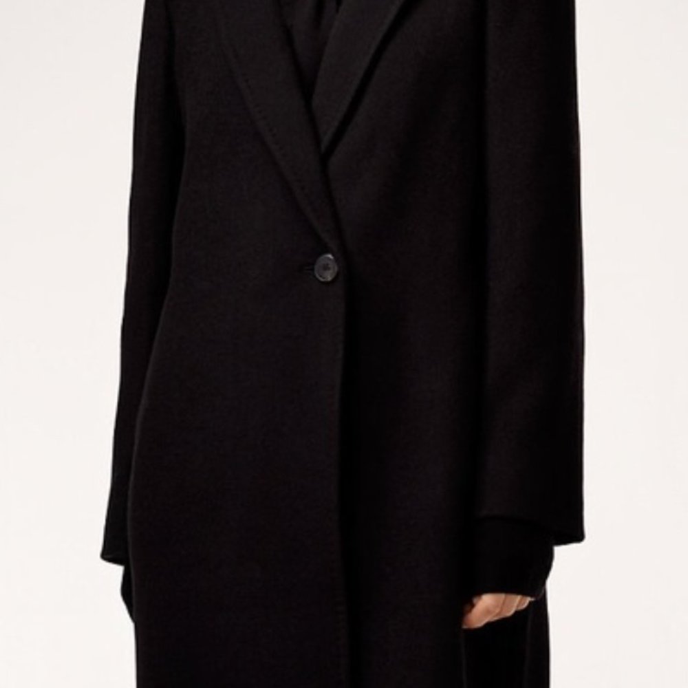 Aritzia Black Babaton stedman wool Women's Coat